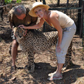 Ro London - Byron the Ambassador Cheetah of De Wildt, South Africa.